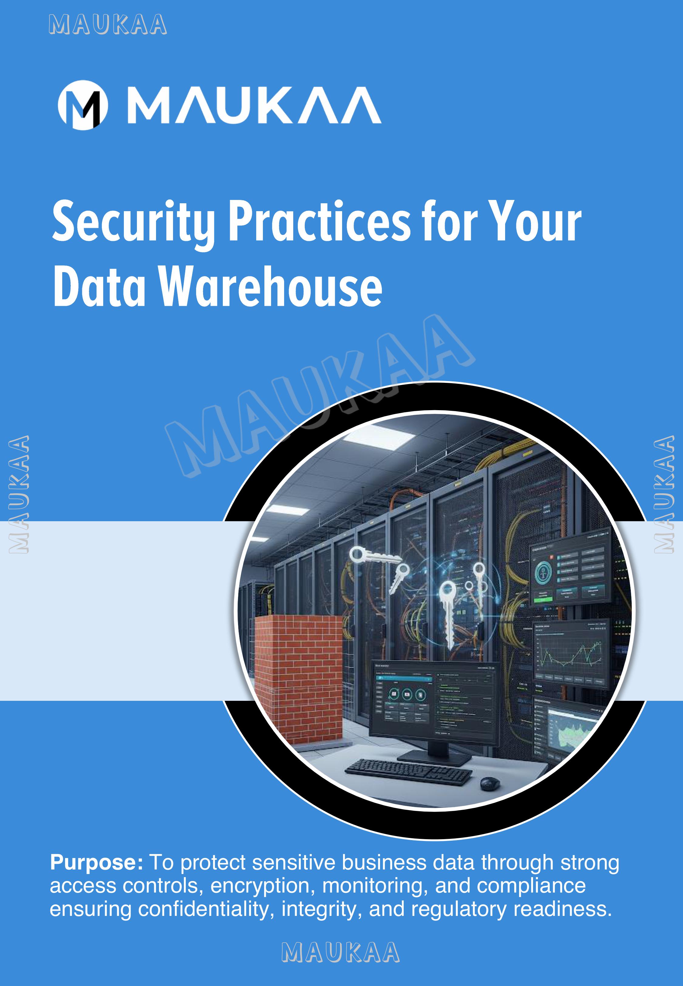 Security Best Practices for Your Data Warehouse