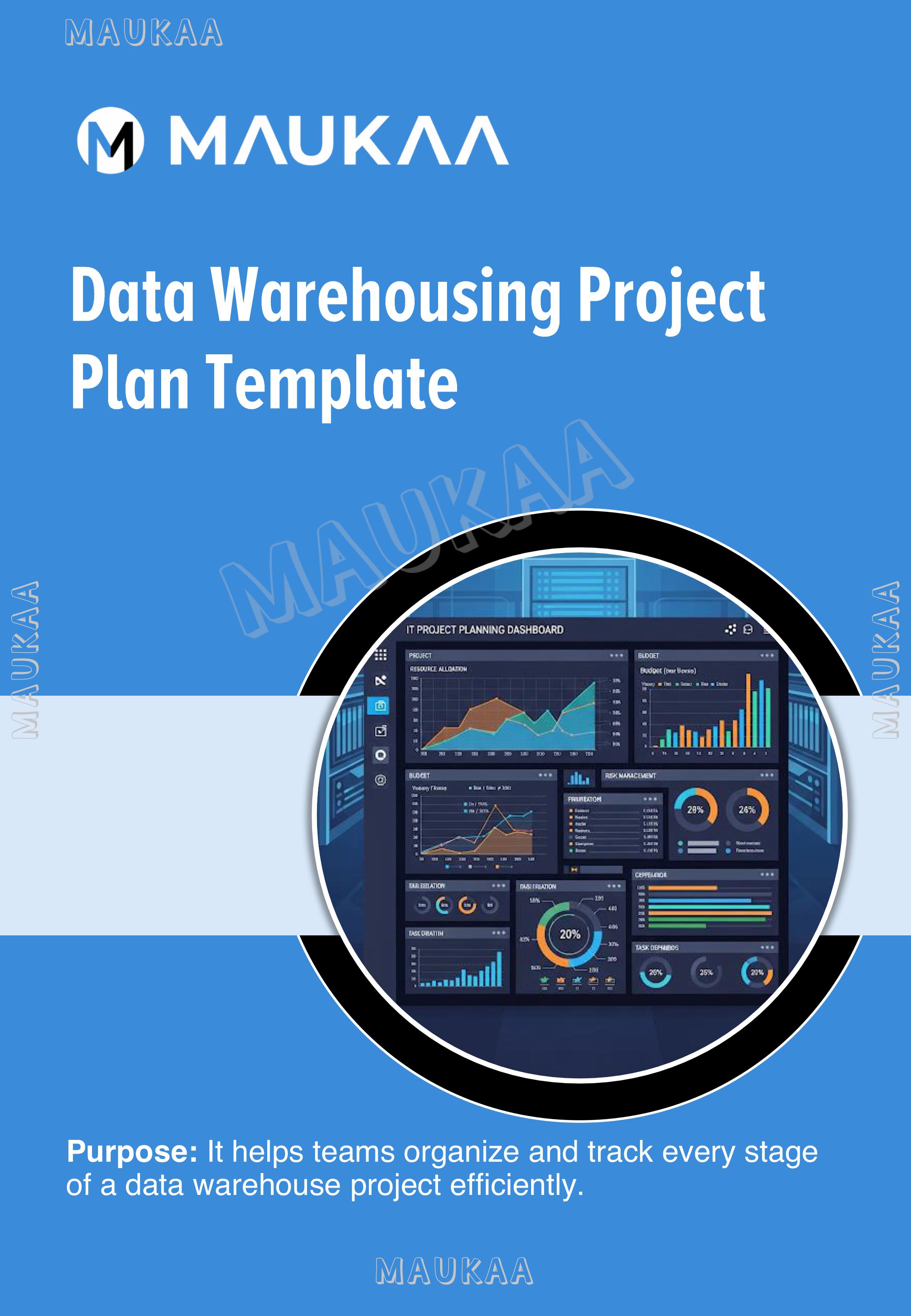 Data Warehousing Project Plan Template